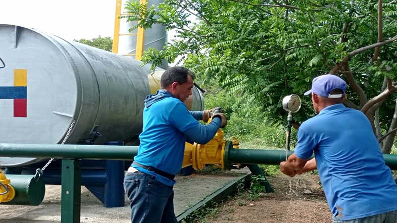 Avanzan trabajos en la Estación de Bombeo del Mene en Santa Rita