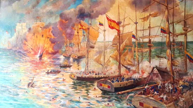 Hace 200 años la Batalla Naval del Lago de Maracaibo