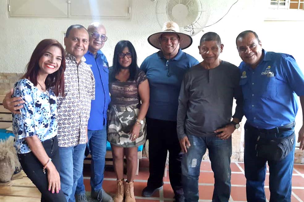 Concejales de Primero Justicia Lagunillas periodistas de la COL