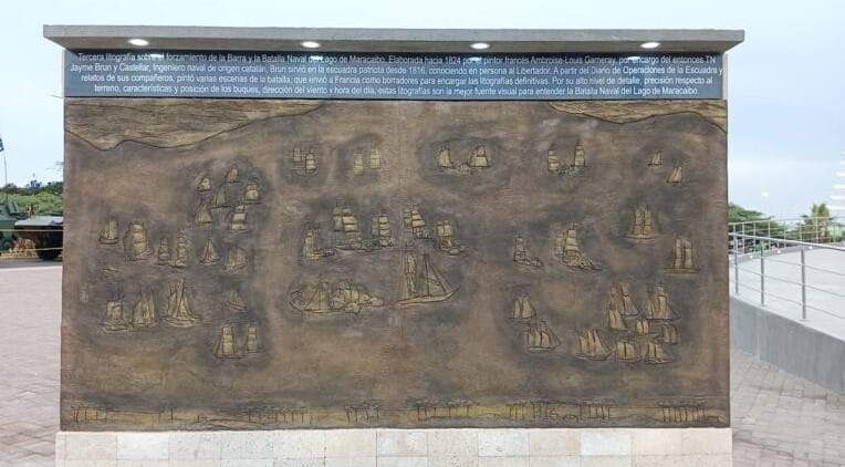 Culminado Monumento Épico Bicentenario en la Vereda del Lago de Maracaibo
