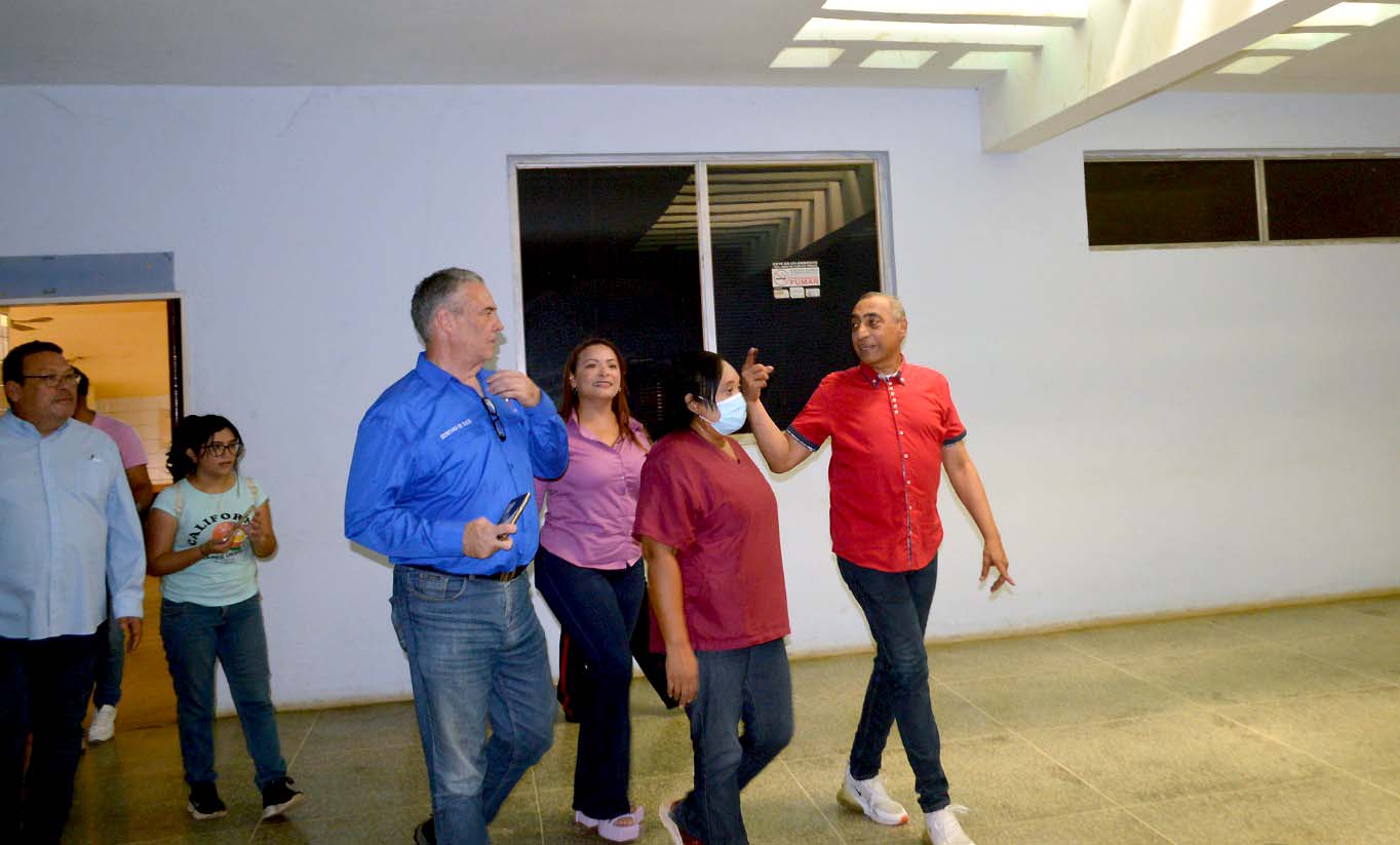 Inspeccionaron el Hospital Senén Castillo Reverol