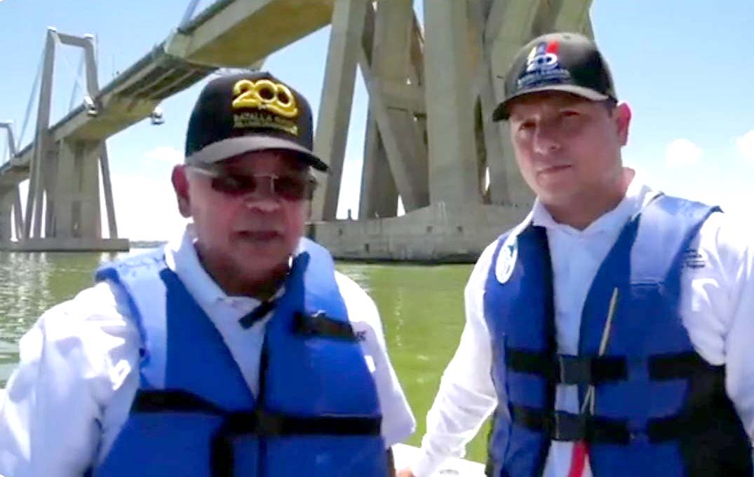 Inspeccionan rehabilitación del Puente sobre el Lago de Maracaibo