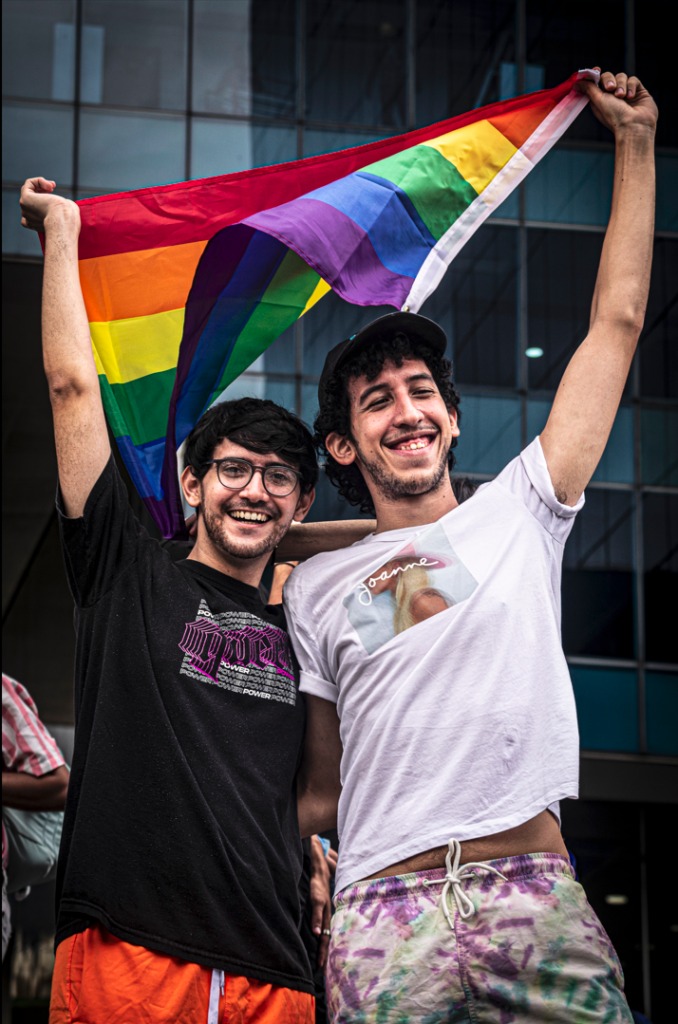 Lgbti en la marcha
