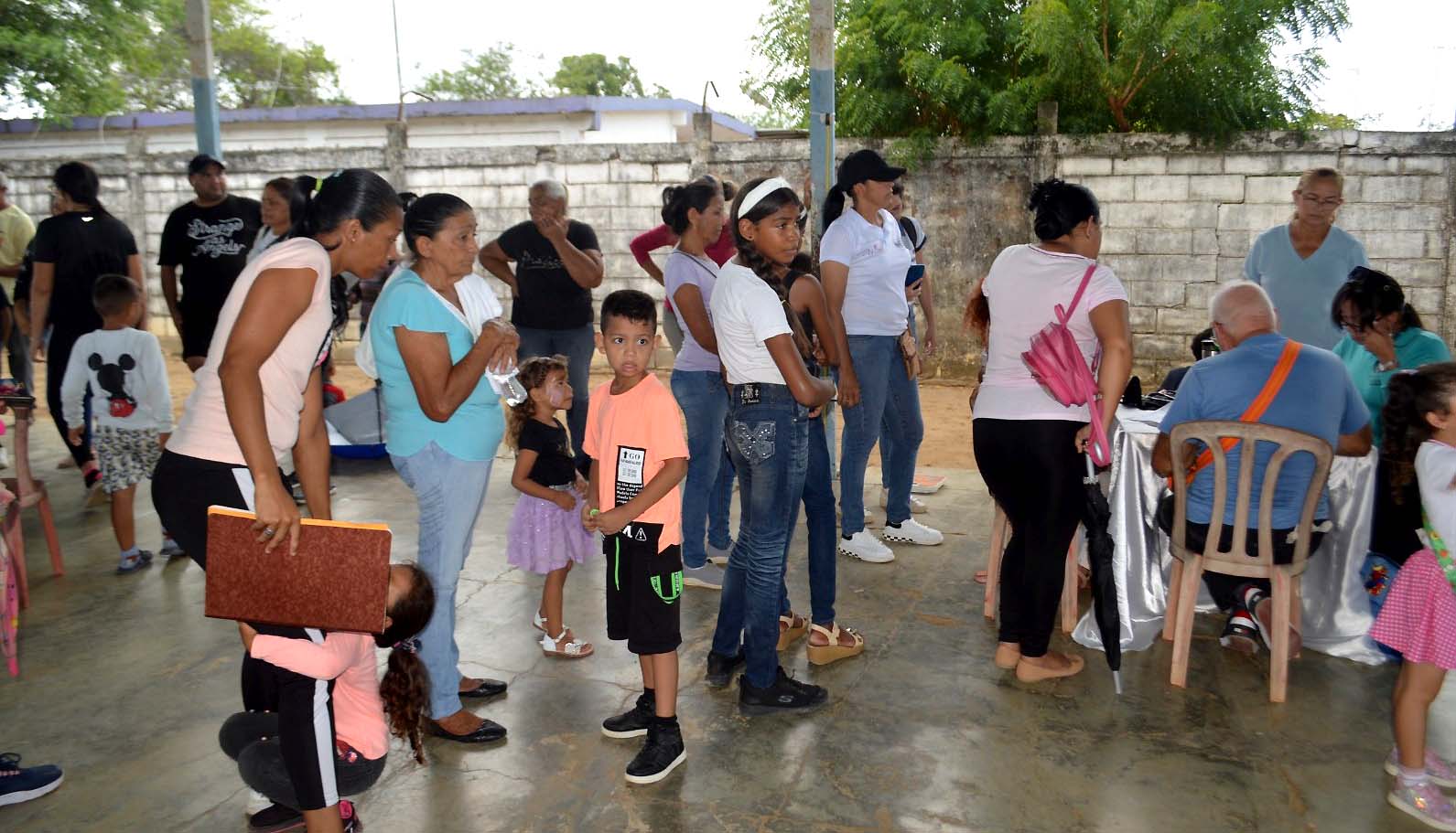Mega Jornada de Atención Médica en la parroquia El Mene