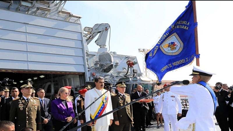 Miranda estuvo presente en Bicentenario de la Batalla Naval del Lago
