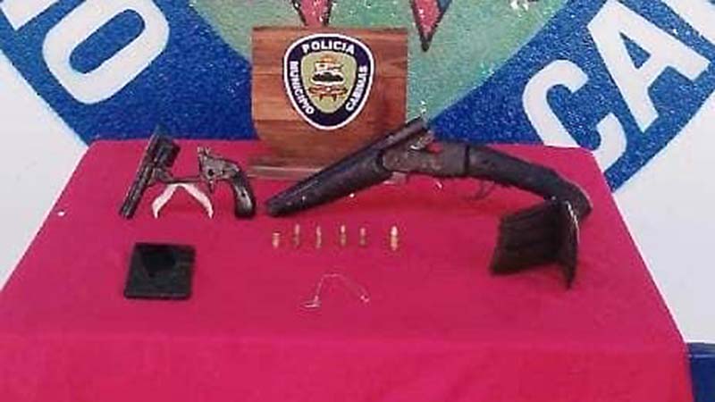 Policabimas aprehendió a 2 sujetos por robo en la Av. Intercomunal