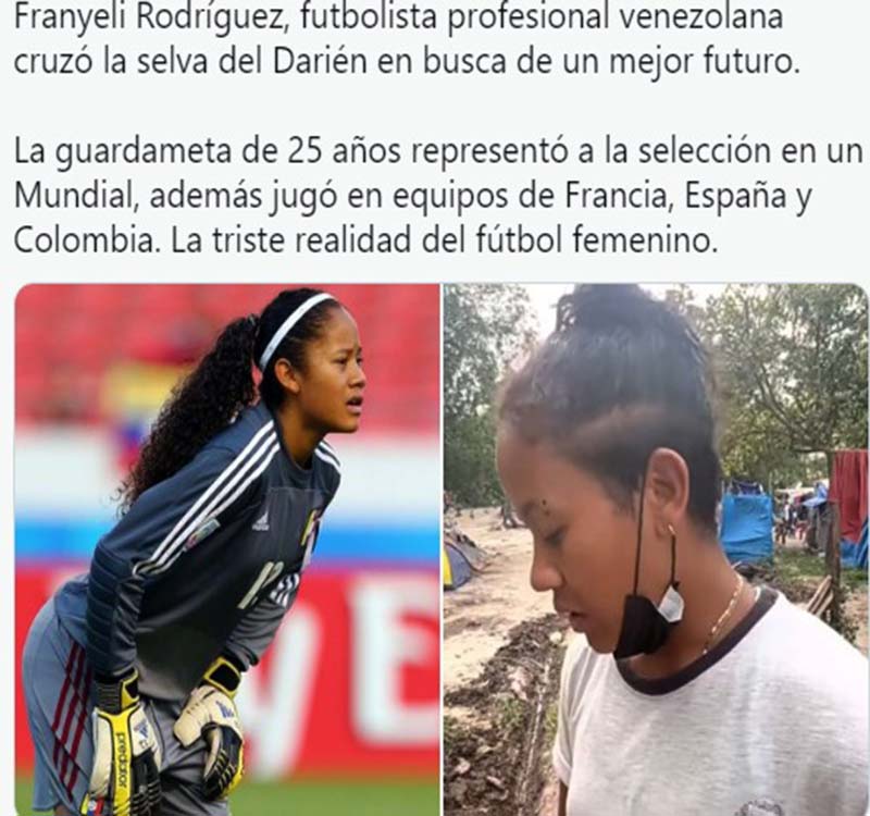 Portera mundialista de La Vinotinto femenino está en EE UU