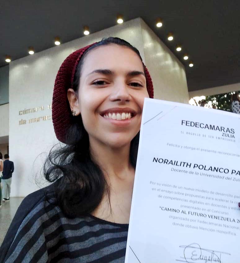 Profesora de LUZ-COL resultó finalista en concurso organizado por Fedecámaras