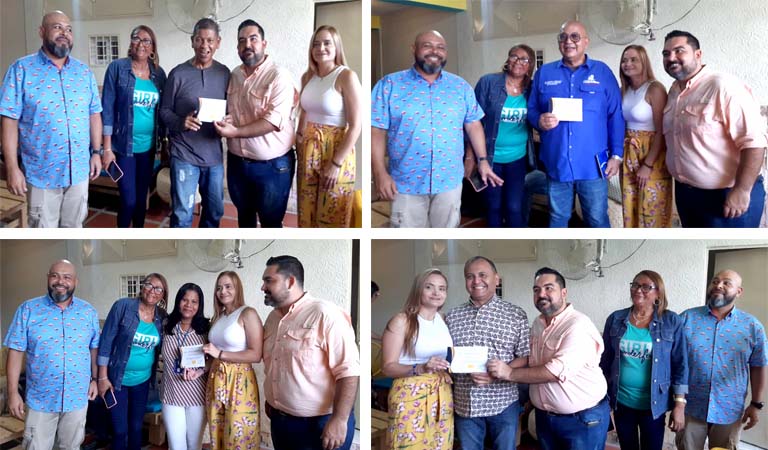 Concejales de Primero Justicia Lagunillas agasajaron y reconocieron labor de 25 periodistas de la COL