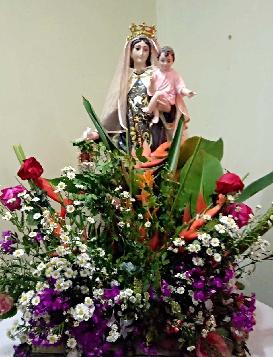 Virgen del Carmen visitó Alcaldía de Simón Bolívar