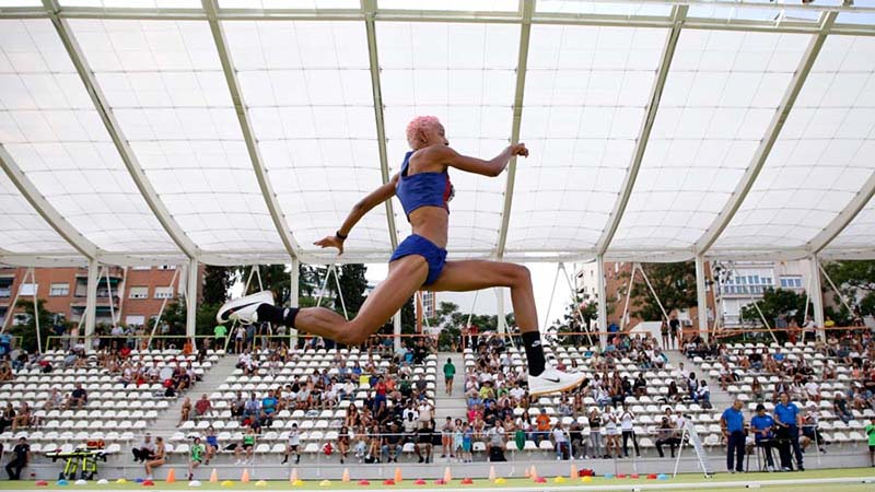 Yulimar Rojas en salto largo