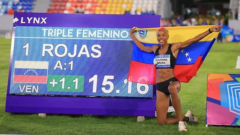 Yulimar Rojas mi meta más grande saltar sobre los 16 metros