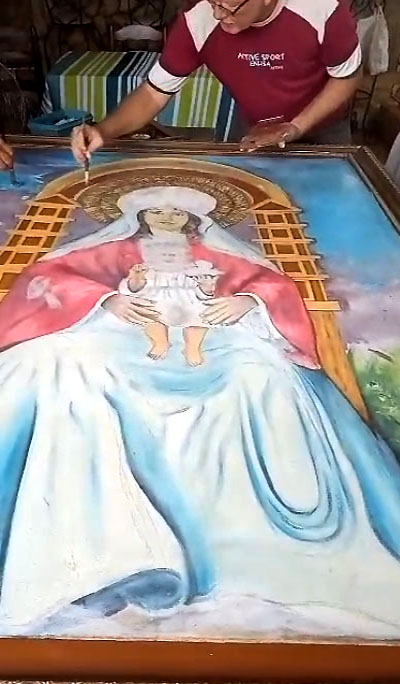 Restauran obra de Nuestra Señora de Coromoto en Cabimas