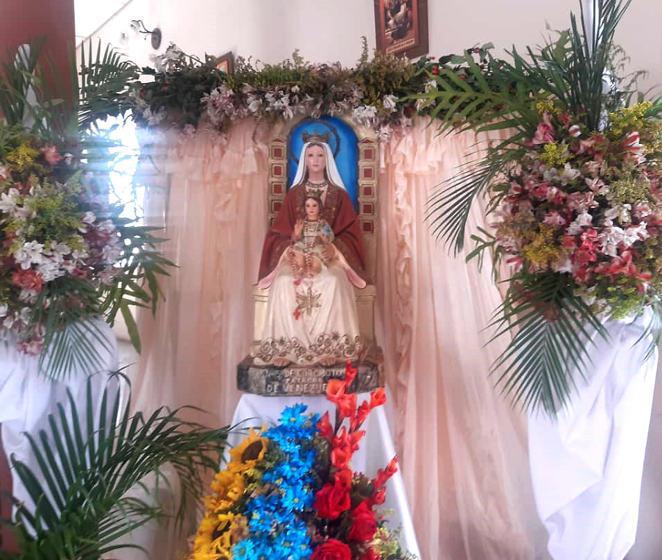 Celebran en Cabimas a la Virgen de Coromoto