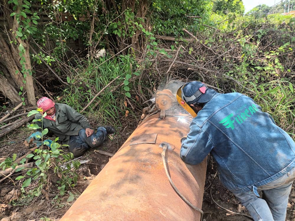 Corrigen fugas en la matriz 51 de Lagunillas 