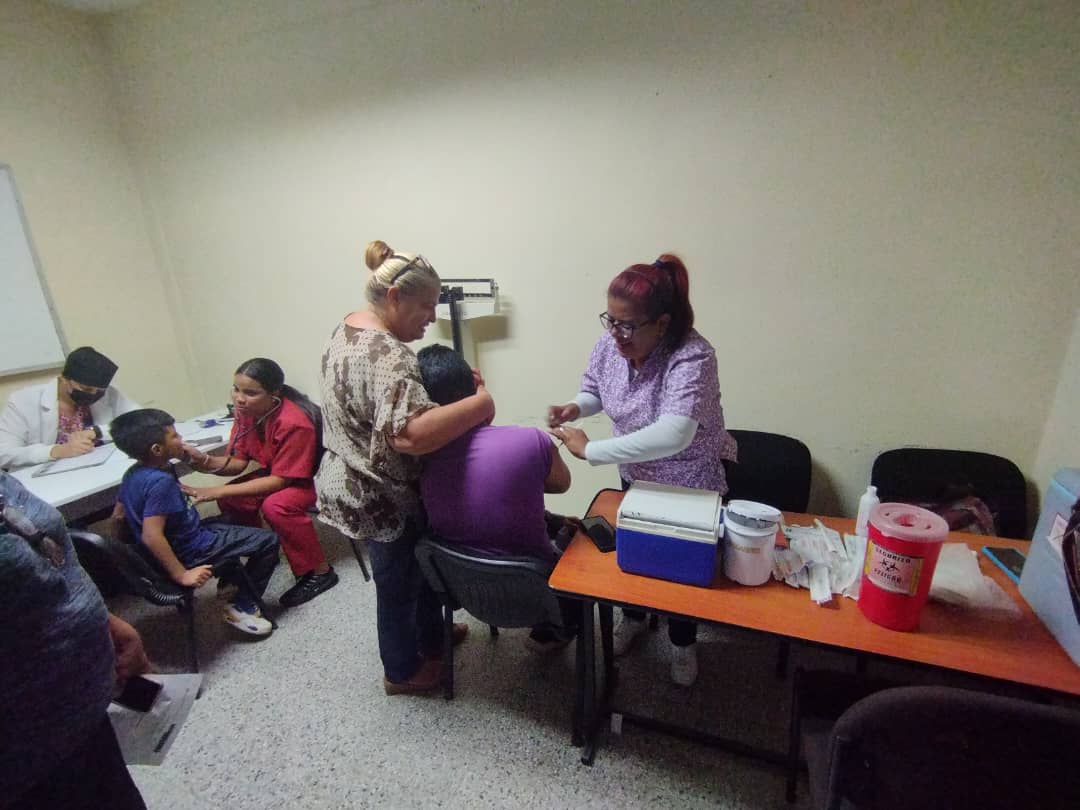 En Cabimas a través de la realización de una jornada de vacunació