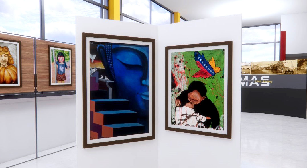 En Cabimas celebran Día Internacional de la Paz con exposición de 70 obras