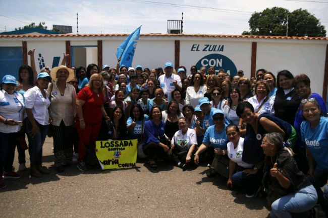 Mujeres zulianas ratificaron apoyo a María Corina
