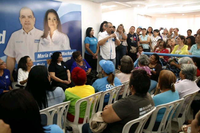 Mujeres zulianas ratificaron apoyo a María Corina