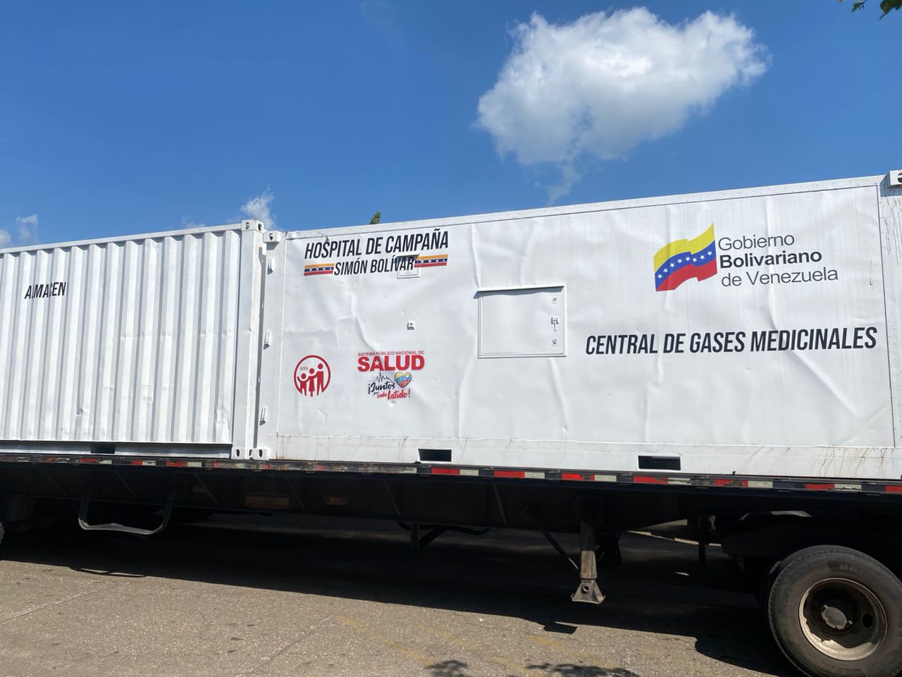 Llegó a Cabimas Hospital de Campaña Simón Bolívar