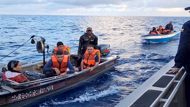 Rescatan a 19 migrantes venezolanos en San Andrés