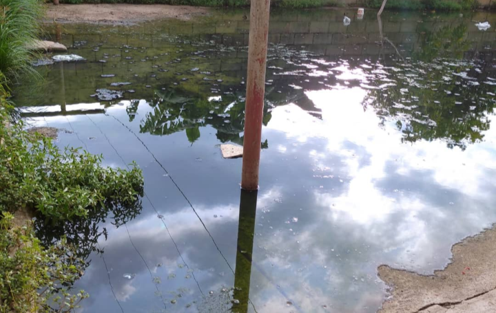 Aguas negras en cabimas