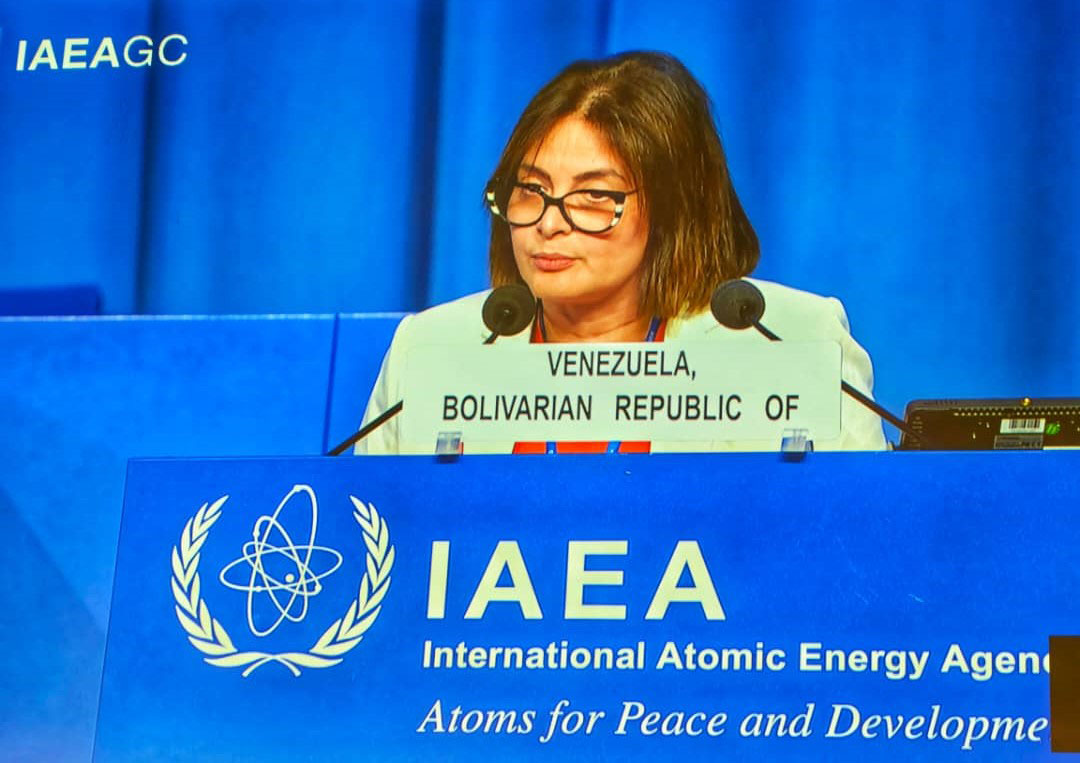 Venezuela en conferencia internacional de la OIEA