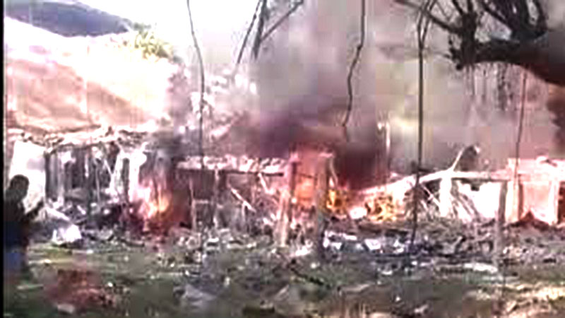 Vuelan con explosivos una estación policial del Cauca de Colombia