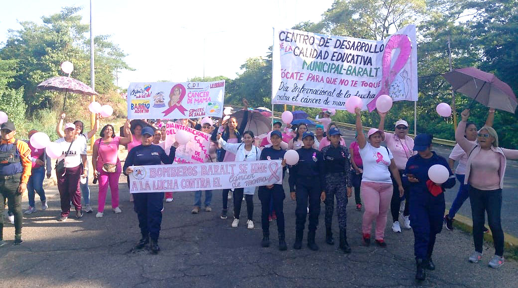 Baralt lucha contra el cáncer de mama