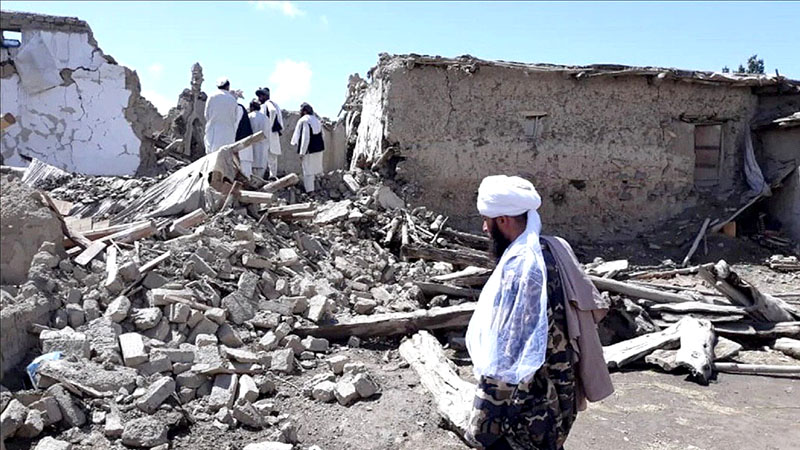 Cientos de muertos siete terremotos ocurridos en Afganistán