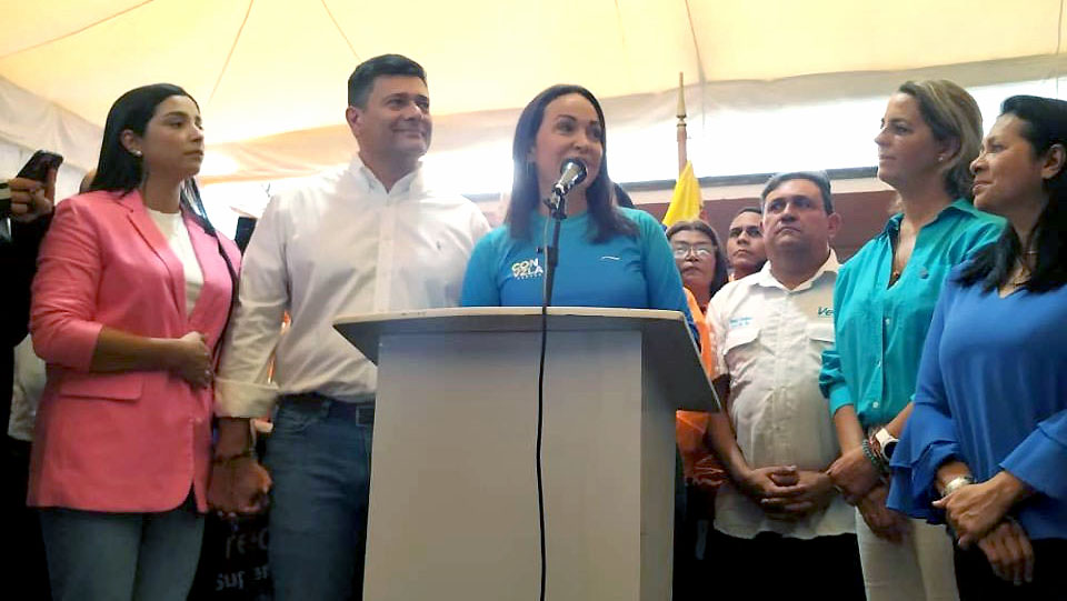 Freddy Superlano María Corina Machado