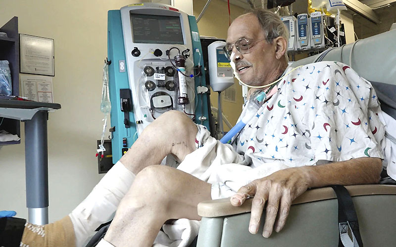 Hombre con trasplante de corazón trabaja en su recuperación