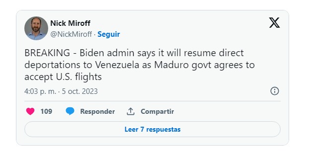Joe Biden reanudar la deportación