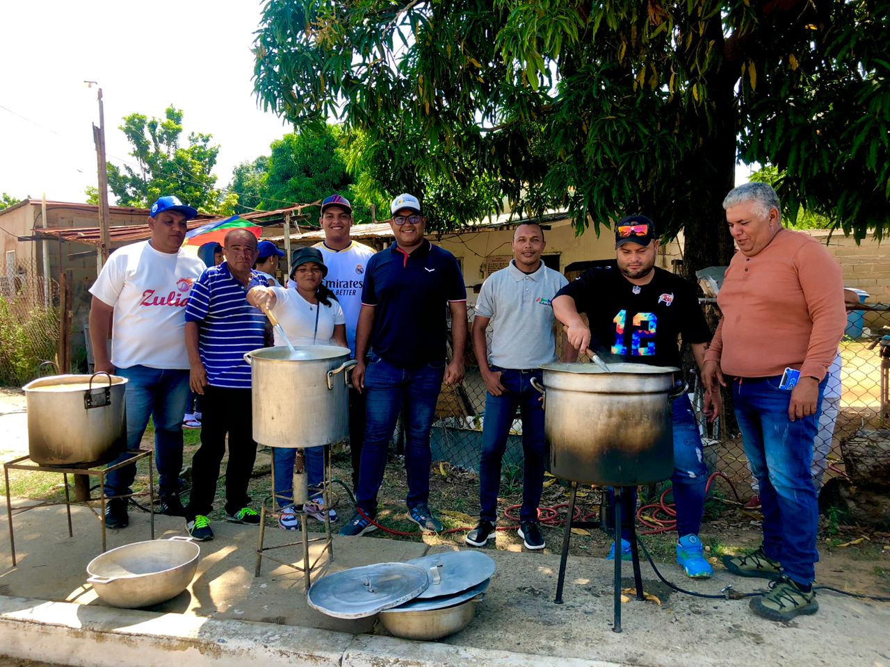 Jornada social en el barrio El Carmen