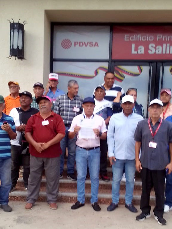 En Cabimas jubilados petroleros vuelven a exigir a Pdvsa sus beneficios