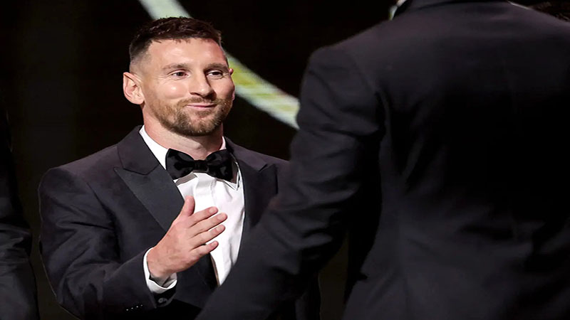 Messi gana el Balón de Oro 2023