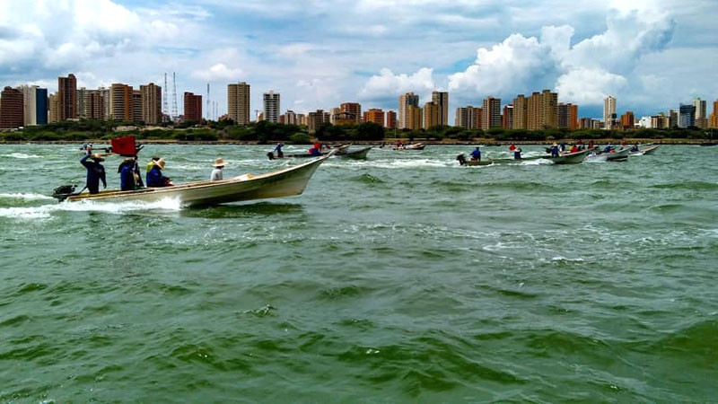 Pescadores zulianos presentes Lago de Maracaibo