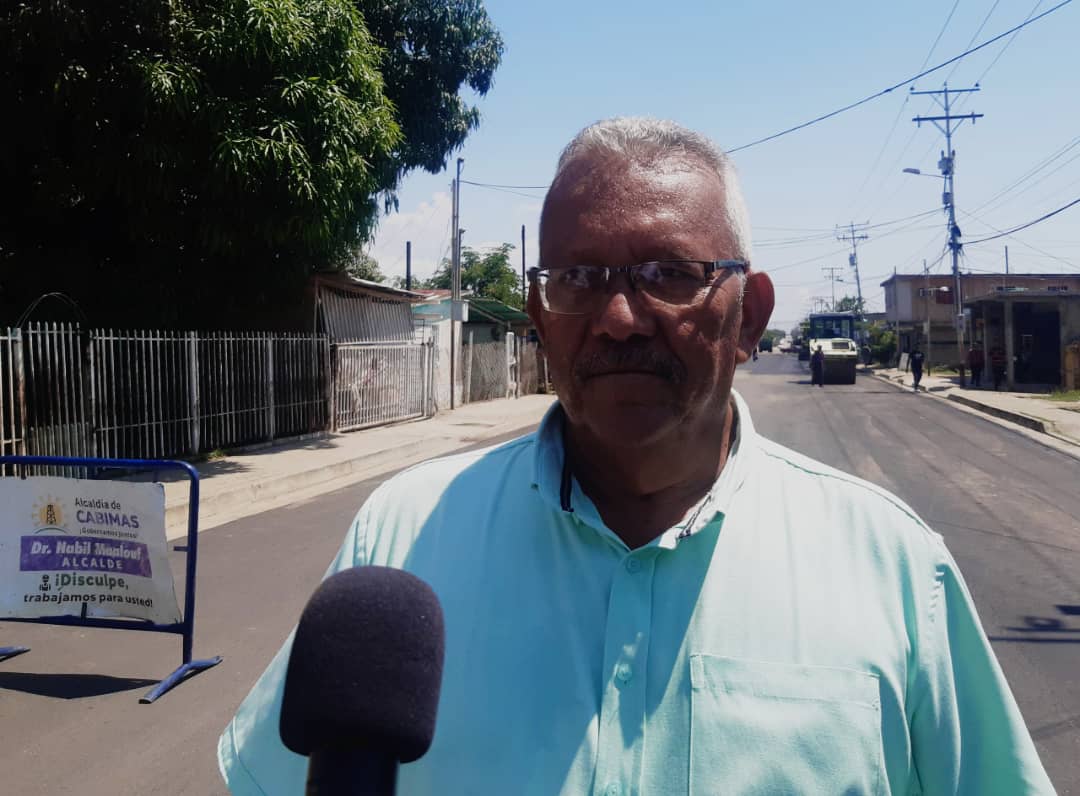 III etapa de la primera fase del asfaltado de la avenida 32 