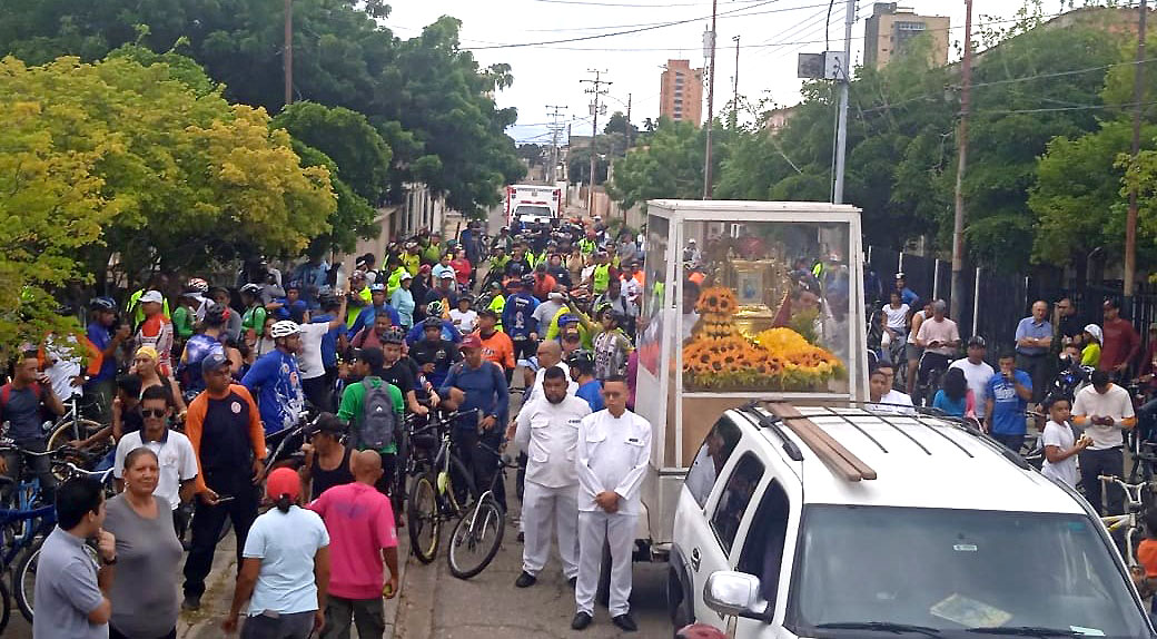 IV edición del Bicicletazo en honor a la virgen