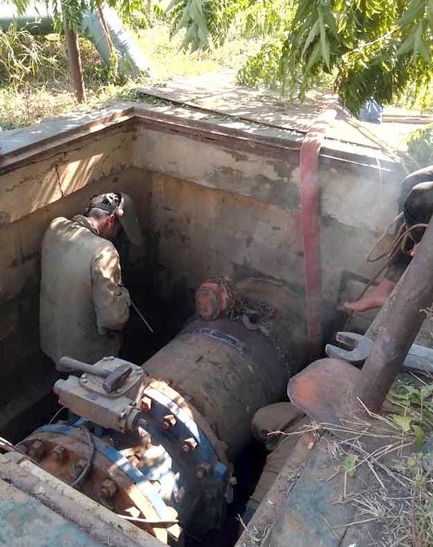 Recuperan estación de agua potable Ambrosio en Cabimas