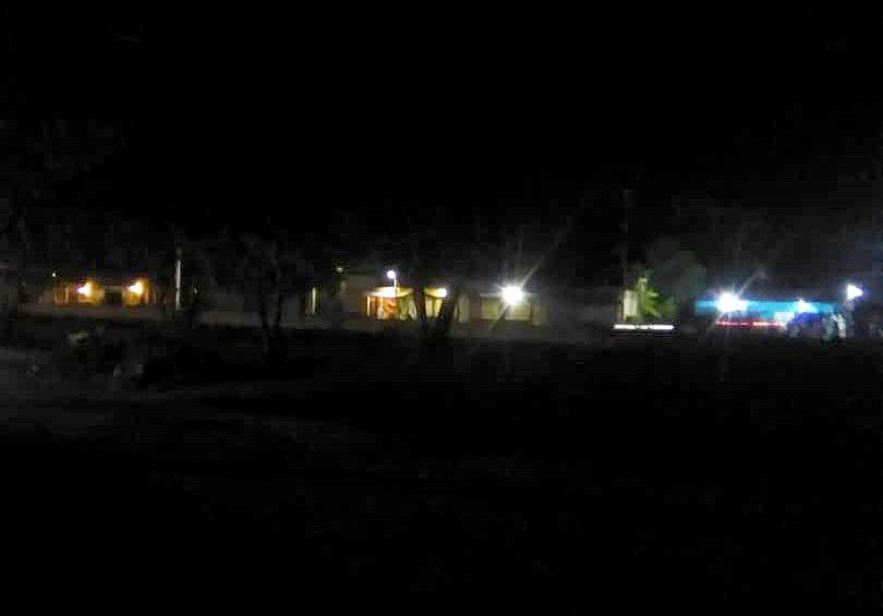 Tramo de R10 hasta Costa Mall permanece a oscuras