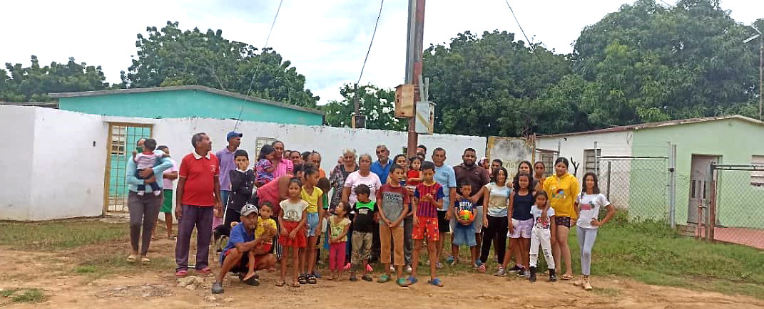 40 familias del sector Campo Lindo
