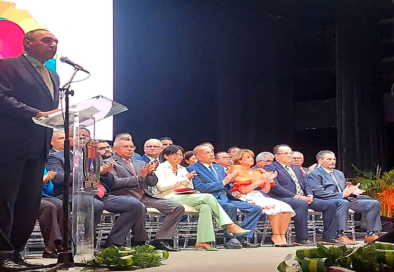 Delcy Rodríguez autoridades del estado Zulia