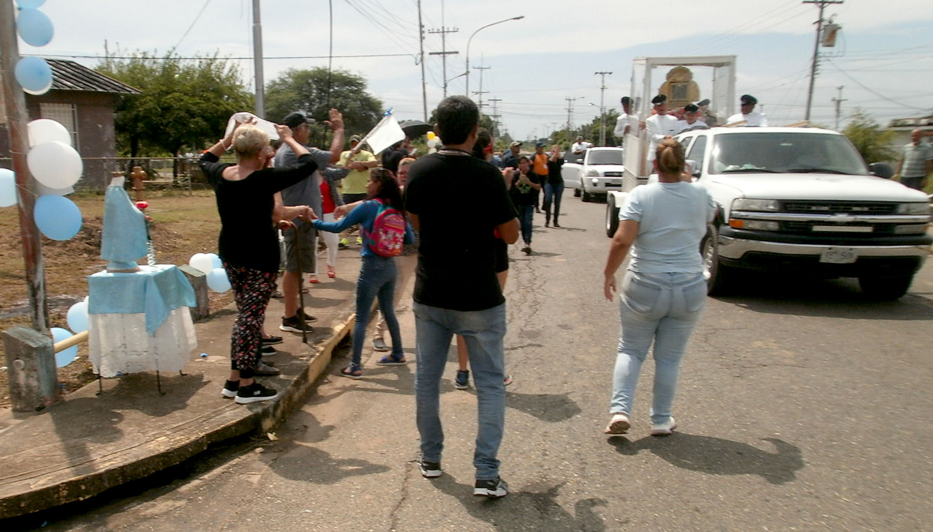 La fe mariana se desbordó en Simón Bolívar Chinita