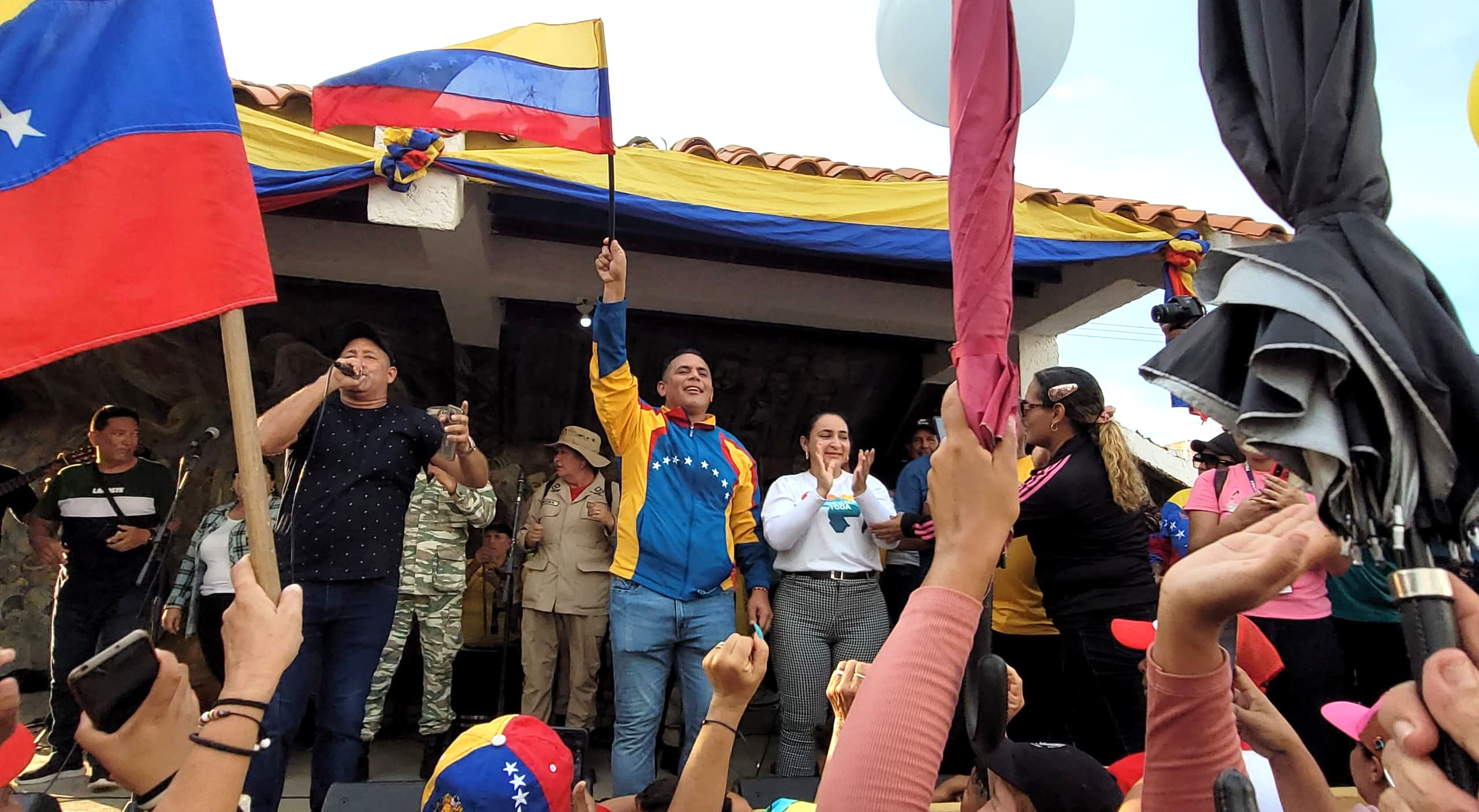 Campaña Venezuela Toda en defensa del Esequibo en Miranda  