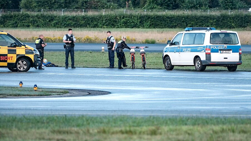 Cerrado el aeropuerto de Hamburgo por un hombre armado que retiene a su hija