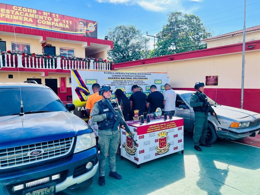 Desmantelan GEDO cuando cobraba extorsión en el centro de Maracaibo