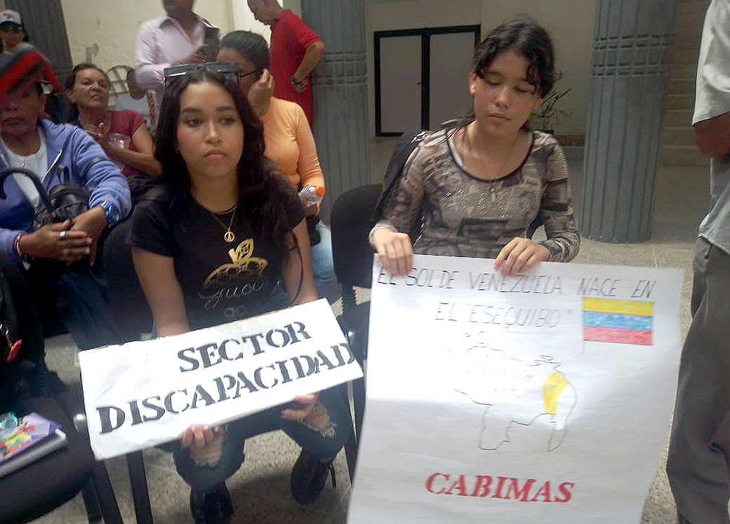 Discapacitados se suman al referendo por el Esequibo