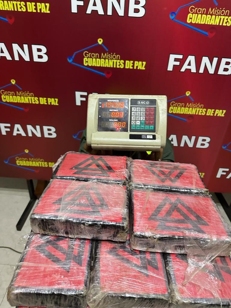 Dos colombianos fueron detenidos en Táchira con 100 envoltorios de cocaína