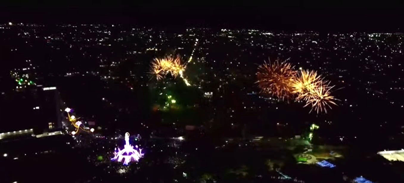 Luces de Bella Vista encendieron con su brillo la Navidad en el Zulia